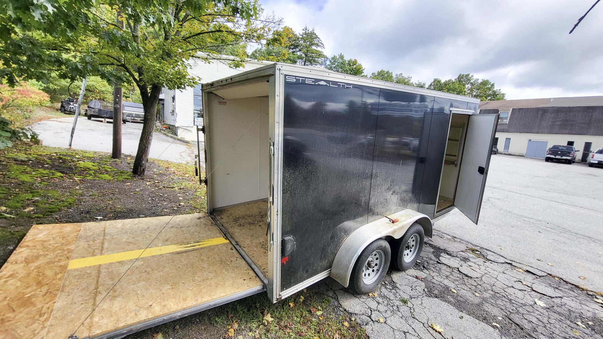 2015 ALCOM Stealth 7x14 enclosed cargo trailer